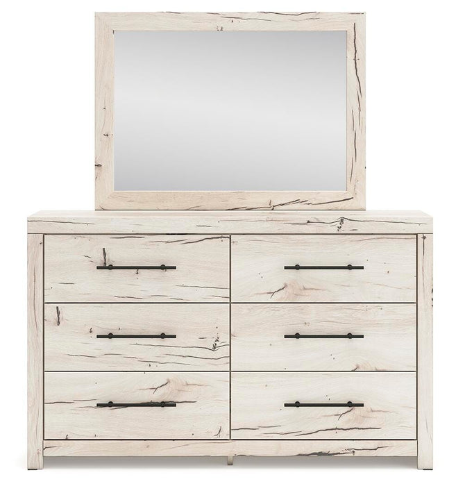 Lawroy Full Panel Headboard, Dresser, Mirror, Chest and Nightstand