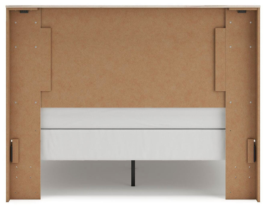 Lawroy Queen Panel Bed, Dresser, Mirror, Chest and Nightstand