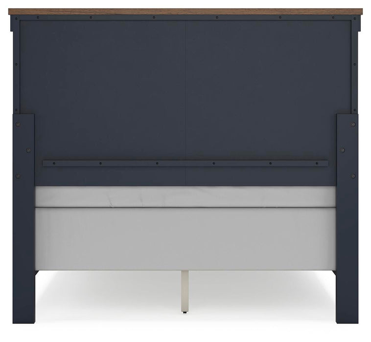 Landocken Full Panel Bed, Dresser, Mirror, Chest and Nightstand