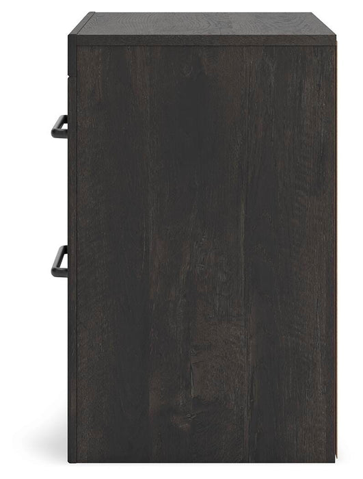 Hollivern King Panel Bed, Dresser, Mirror and Nightstand