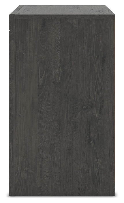 Fraluna Queen Panel Storage Bed, Dresser, Mirror and Nightstand