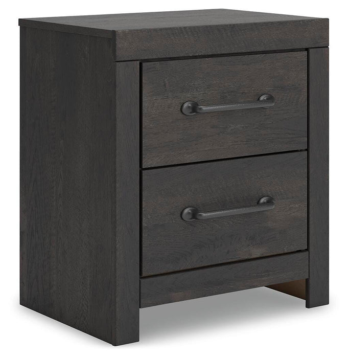Hollivern Queen Panel Bed, Dresser, Mirror, Chest and Nightstand