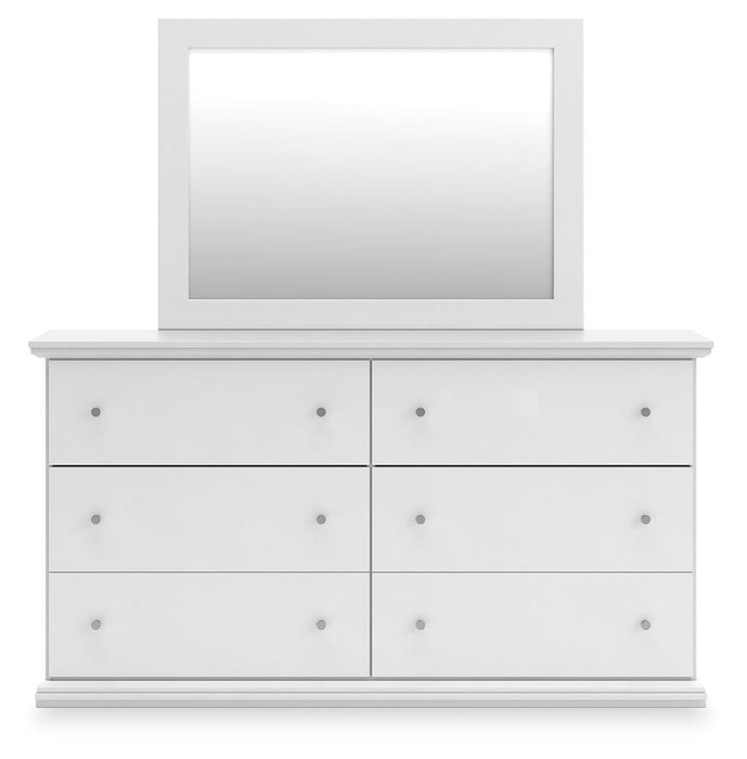 Bostwick Shoals Queen Panel Bed, Dresser and Mirror