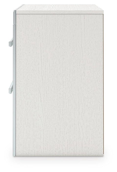 Zuraleus King Upholstered Panel Platform Bed, Dresser, Mirror, Chest and Nightstand