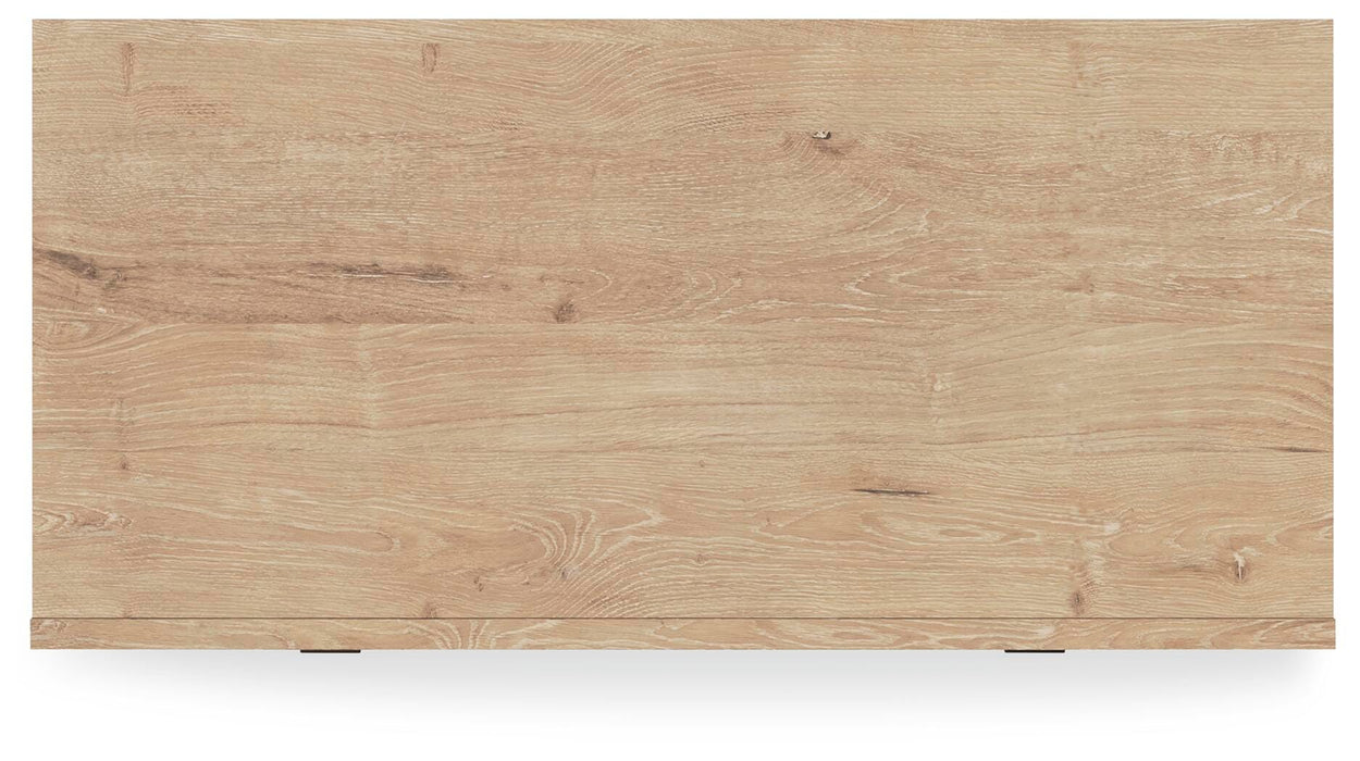 Cielden King Upholstered Bed with Roll Slats, Dresser, Mirror, Chest and Nightstand