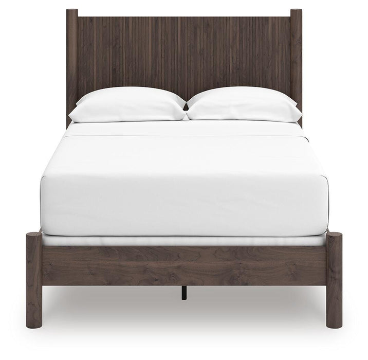 Pamytta Full Panel Bed, Dresser, Mirror, Chest and Nightstand