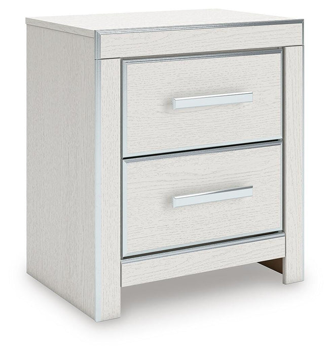 Zuraleus California King Upholstered Bed, Dresser, Mirror and Nightstand