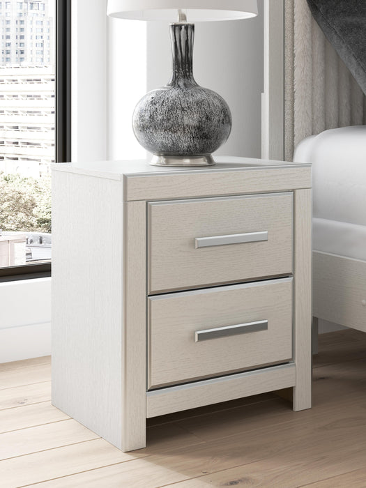 Zuraleus California King Upholstered Bed, Dresser, Mirror and Nightstand
