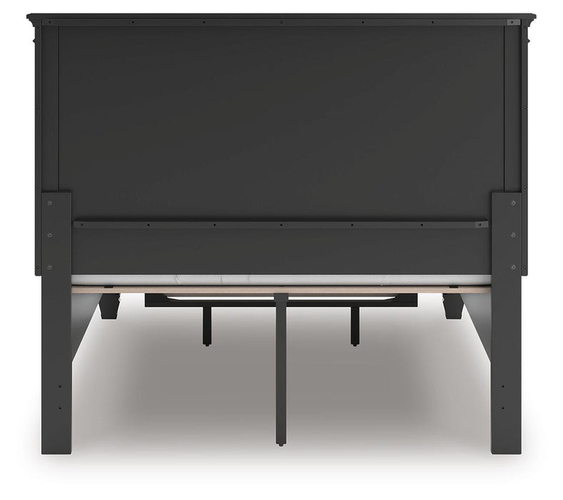 Lanolee Full Panel Storage Bed, Dresser and Mirror