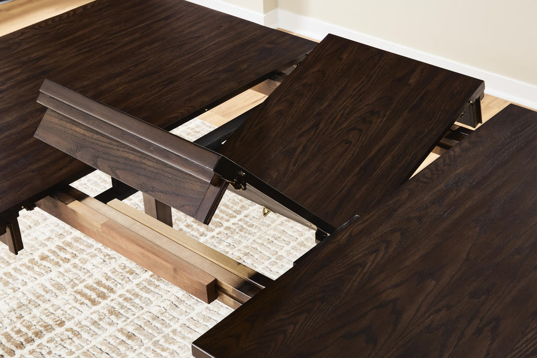 Haddigan Counter Height Dining Table and 8 Barstools