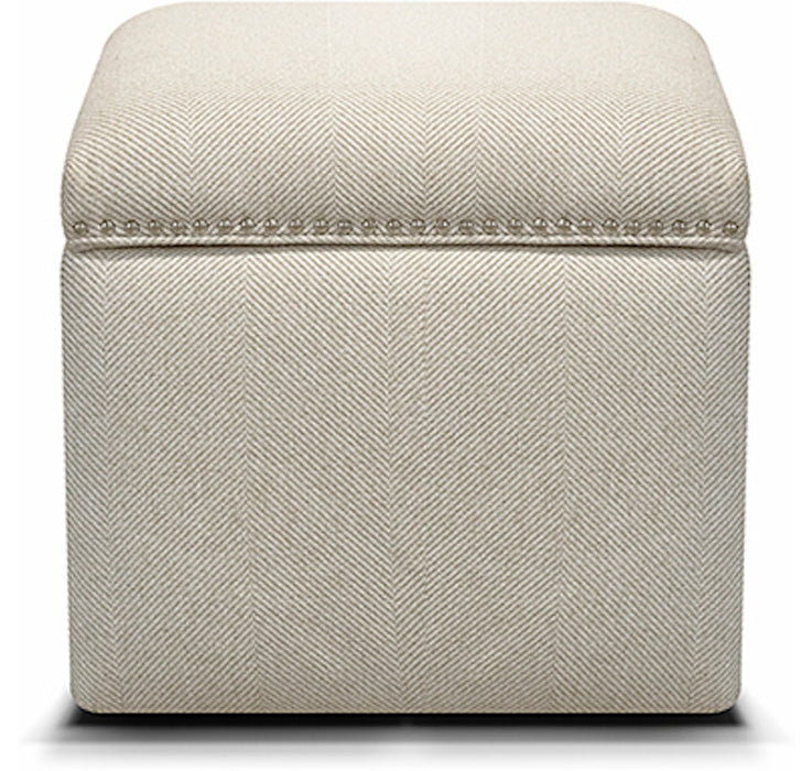 2F0081N Parson Storage Ottoman with Nails