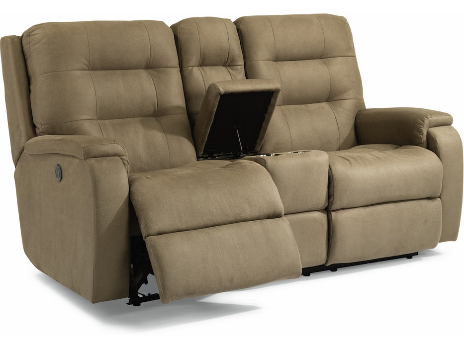 Arlo Power Reclining Loveseat with Console