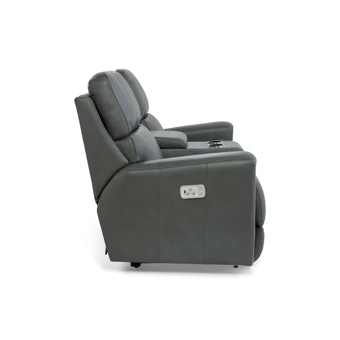 Apollo Power Reclining Loveseat w/ Headrest and Console