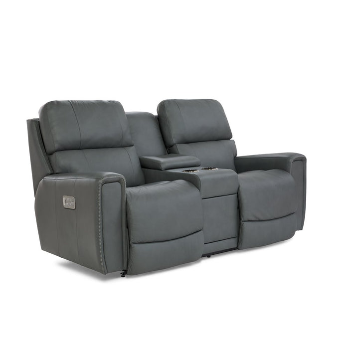 Apollo Power Reclining Sofa w/ Console Headrest & Lumbar