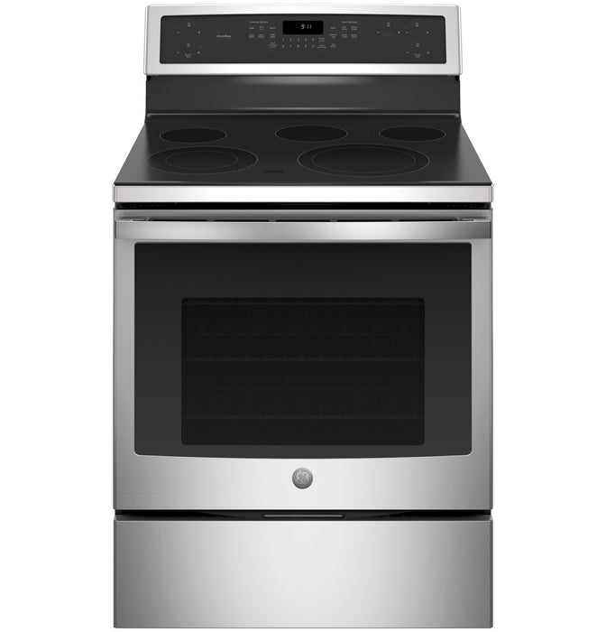 GE Profile™ 30" Free-Standing Electric Convection Range