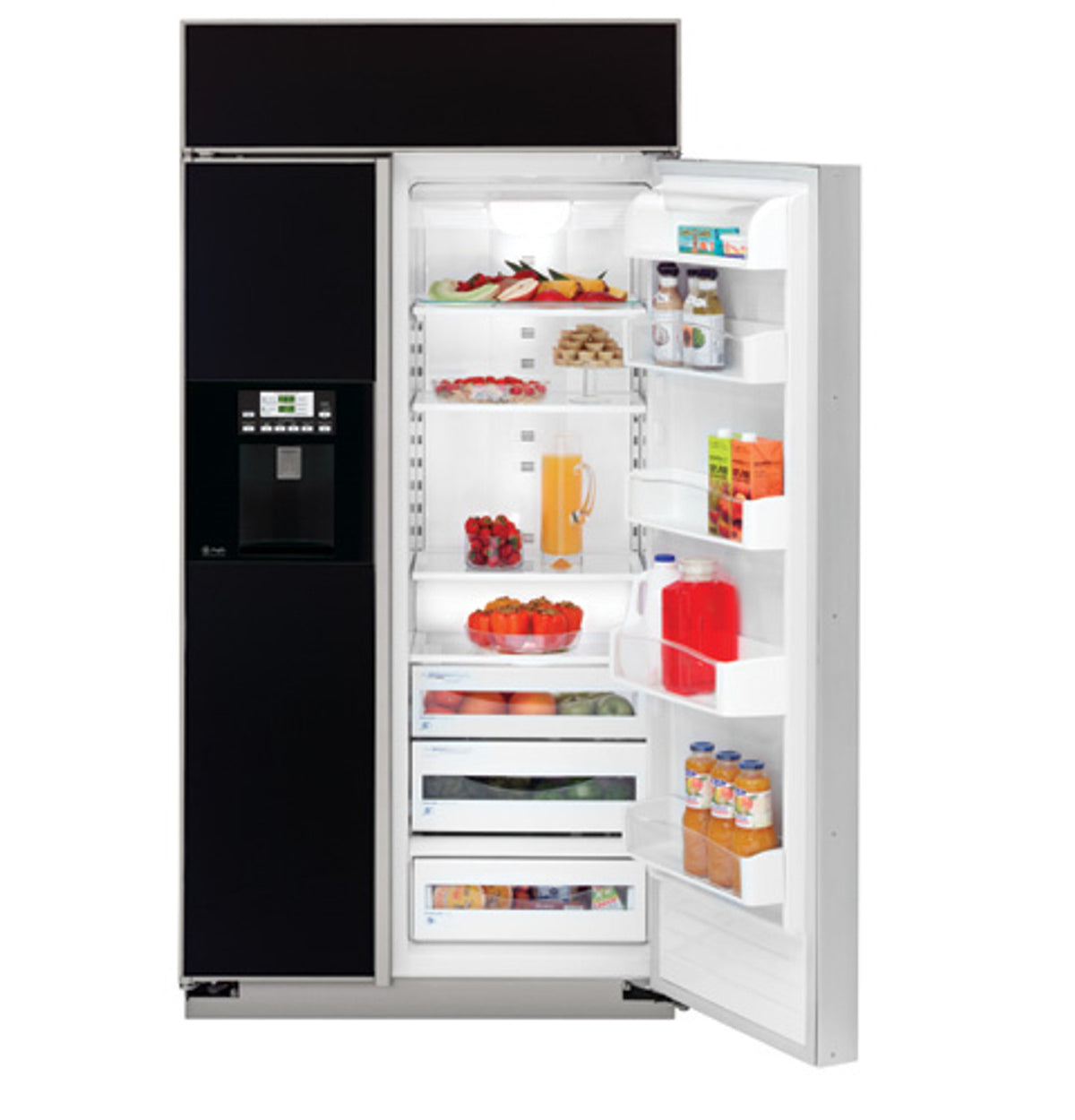 GE Profile™ 48" BuiltIn SidebySide Refrigerator with Electronic Dis