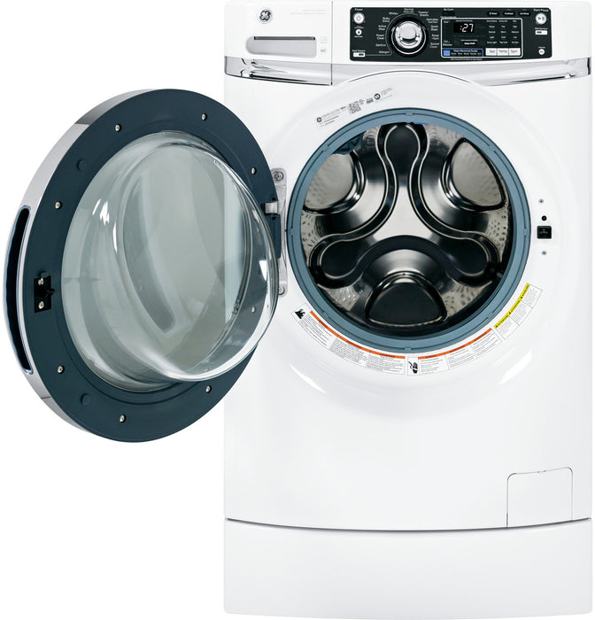 GE® ENERGY STAR® 4.5 DOE cu. ft. capacity RightHeight™ Design Front Load washer