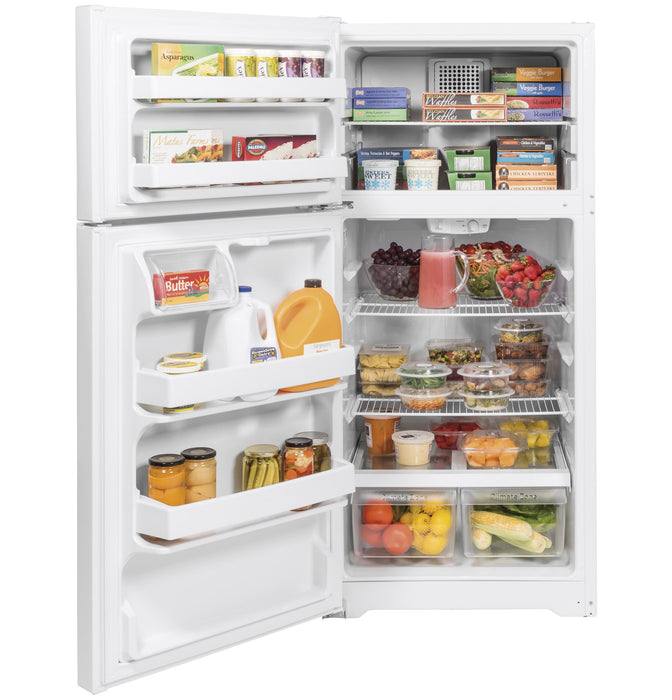 GE® ENERGY STAR® 15.6 Cu. Ft. Top-Freezer Refrigerator