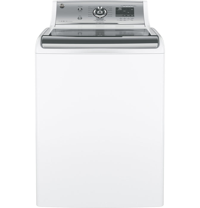 GE® 5.1 DOE cu. ft. capacity washer with stainless steel basket
