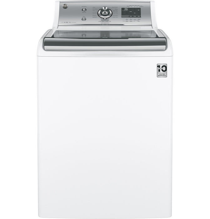 GE® 5.1 DOE cu. ft. capacity washer with stainless steel basket