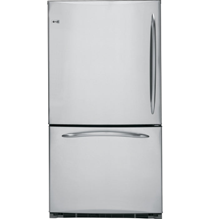 GE Profile™ ENERGY STAR® Counter-Depth 21.1 Cu. Ft. Stainless Bottom-Freezer Refrigerator