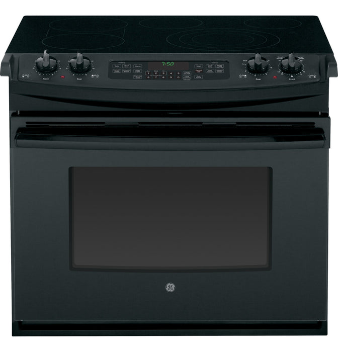 GE® 30" Drop-In Electric Convection Range
