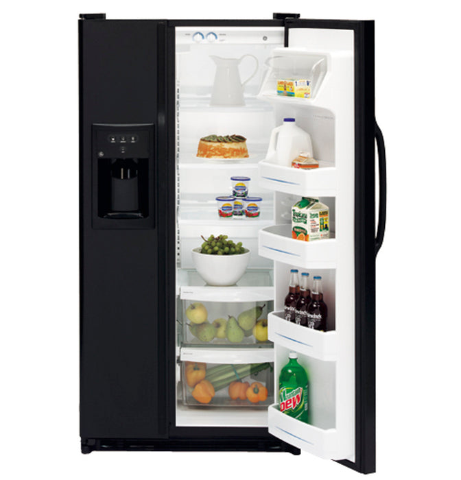 GE® 24.9 Cu. Ft. Side by Side Refrigerator with Dispenser
