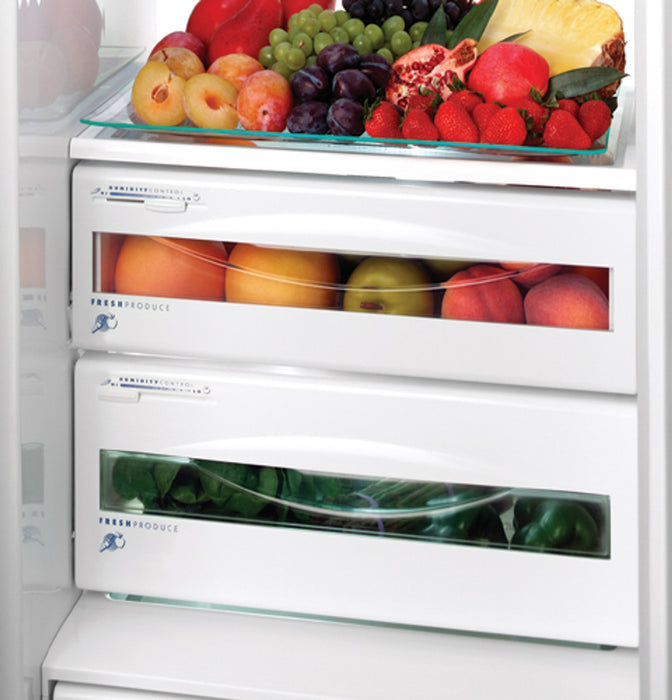 GE Profile™ 42" Built-In Stainless Side-by-Side Refrigerator with Electronic Dispenser