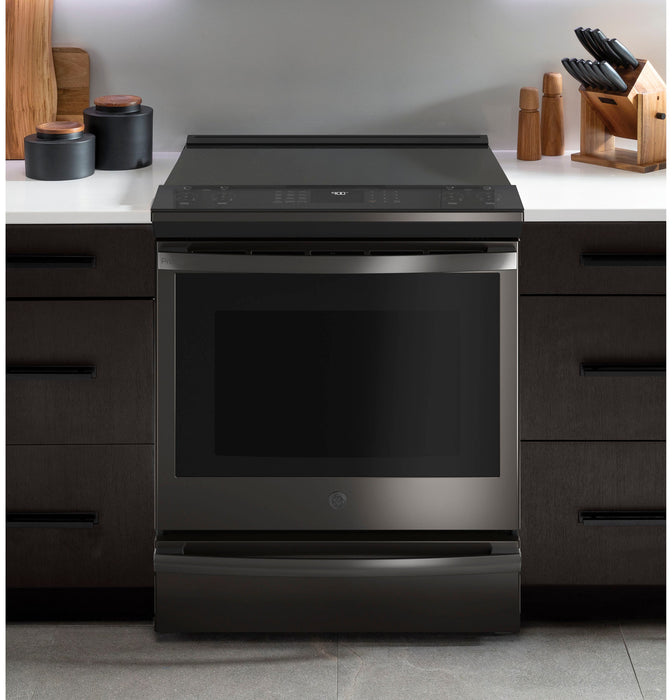 GE Profile™ 30" Smart Slide-In Front-Control Induction and Convection Range with No Preheat Air Fry