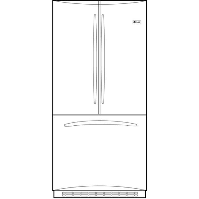 GE Profile™ 25.1 Cu. Ft. French-Door Refrigerator