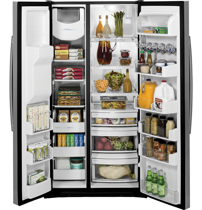 GE Profile™ Series 24.6 Cu. Ft. Counter-Depth Side-by-Side Refrigerator