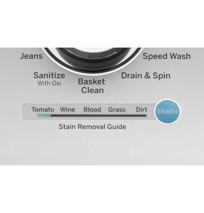 GE® ENERGY STAR® 4.5 cu. ft. Capacity Washer with Stainless Steel Basket