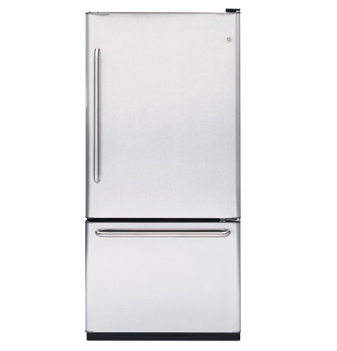 GE® ENERGY STAR® 18.1 Cu. Ft. Stainless Bottom-Freezer Drawer Refrigerator