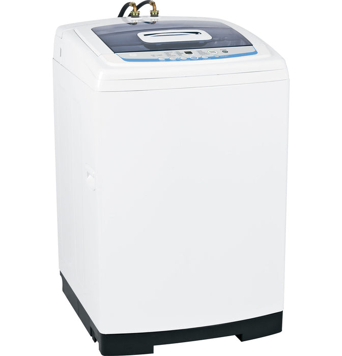 GE Space-Saving 2.7 DOE Cu. Ft. Capacity Portable Washer with Stainless Steel Basket