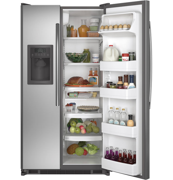 GE® 24.7 Cu. Ft. Side-By-Side Refrigerator