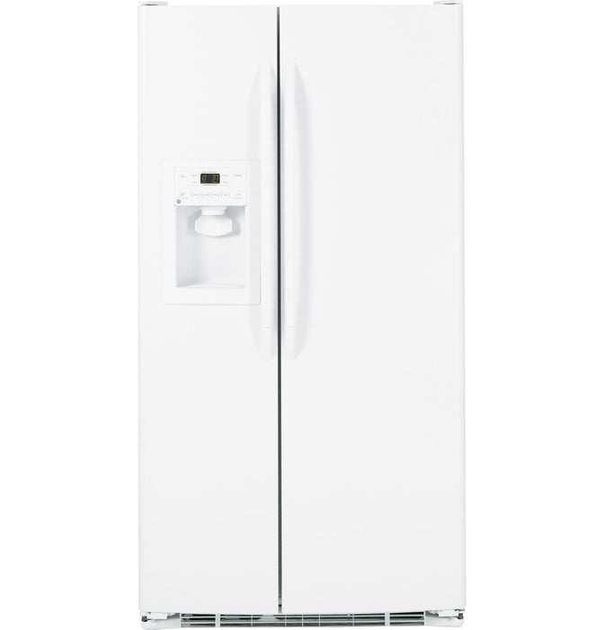 GE® Counter-Depth 22.7 Cu. Ft. Side-By-Side Refrigerator with Dispenser