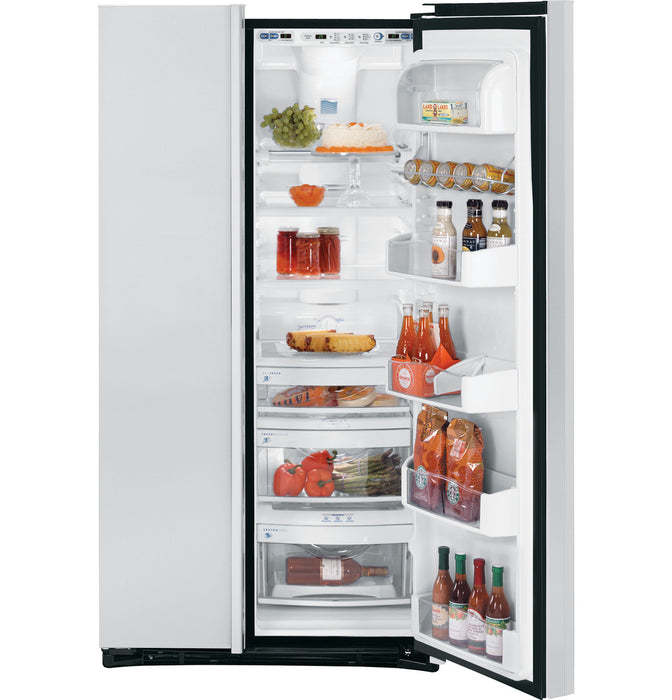 GE Profile Counter-Depth 22.6 Cu. Ft. Stainless Side-By-Side Refrigerator