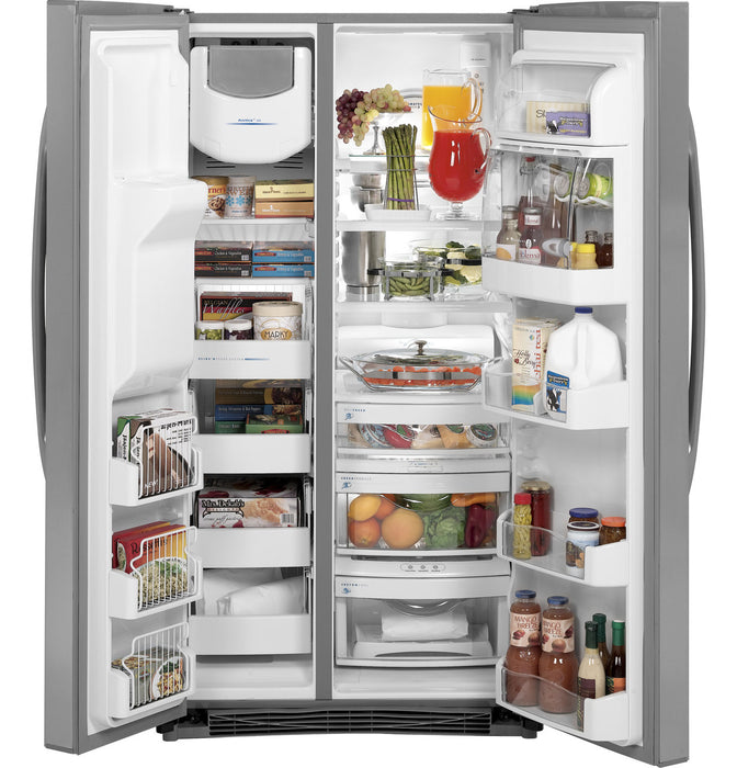GE Profile™ ENERGY STAR® 25.6 Cu. Ft. Side-by-Side Refrigerator