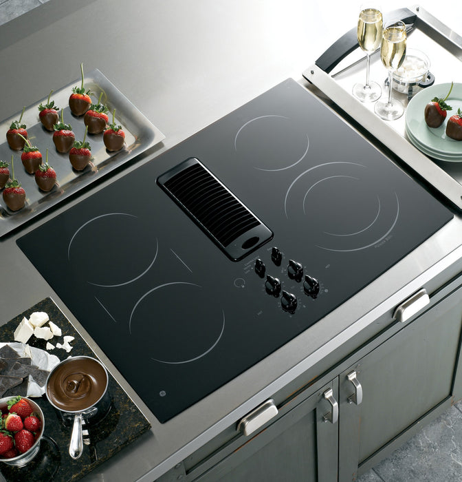 GE Profile™ Series 30" Downdraft Electric Cooktop