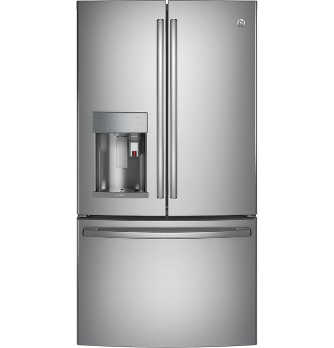 GE Profile™ Series ENERGY STAR® 27.7 Cu. Ft. Smart French-Door Refrigerator with Keurig® K-Cup® Brewing System