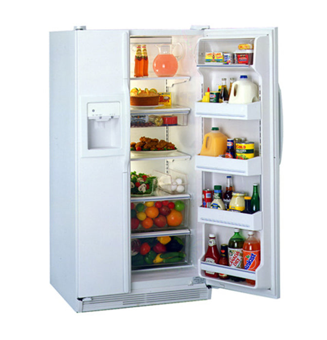 GE® "Z" Series 25.2 Cu. Ft. Side-By-Side Refrigerator with Dispenser