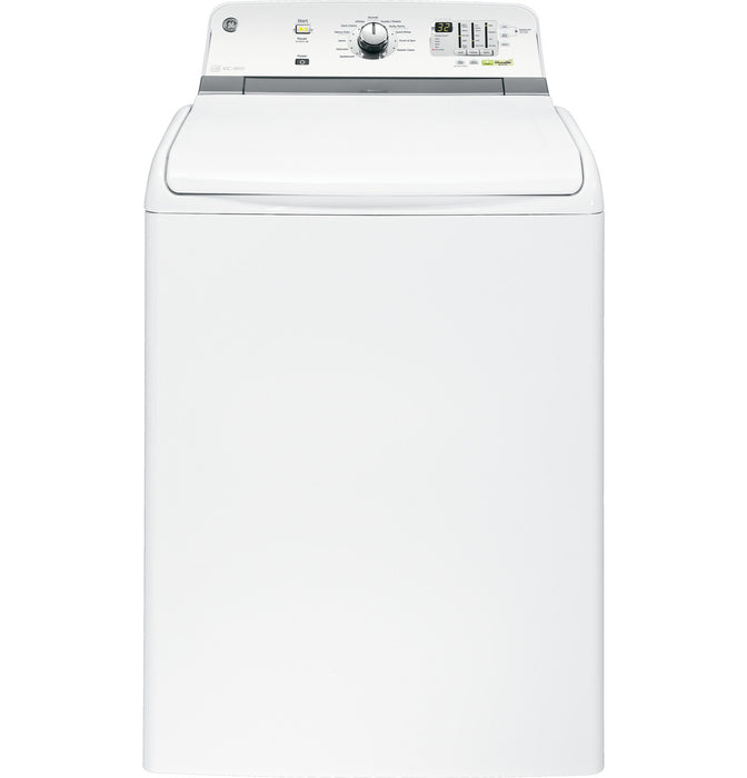 GE® 4.6 DOE cu. ft. capacity washer with stainless steel basket