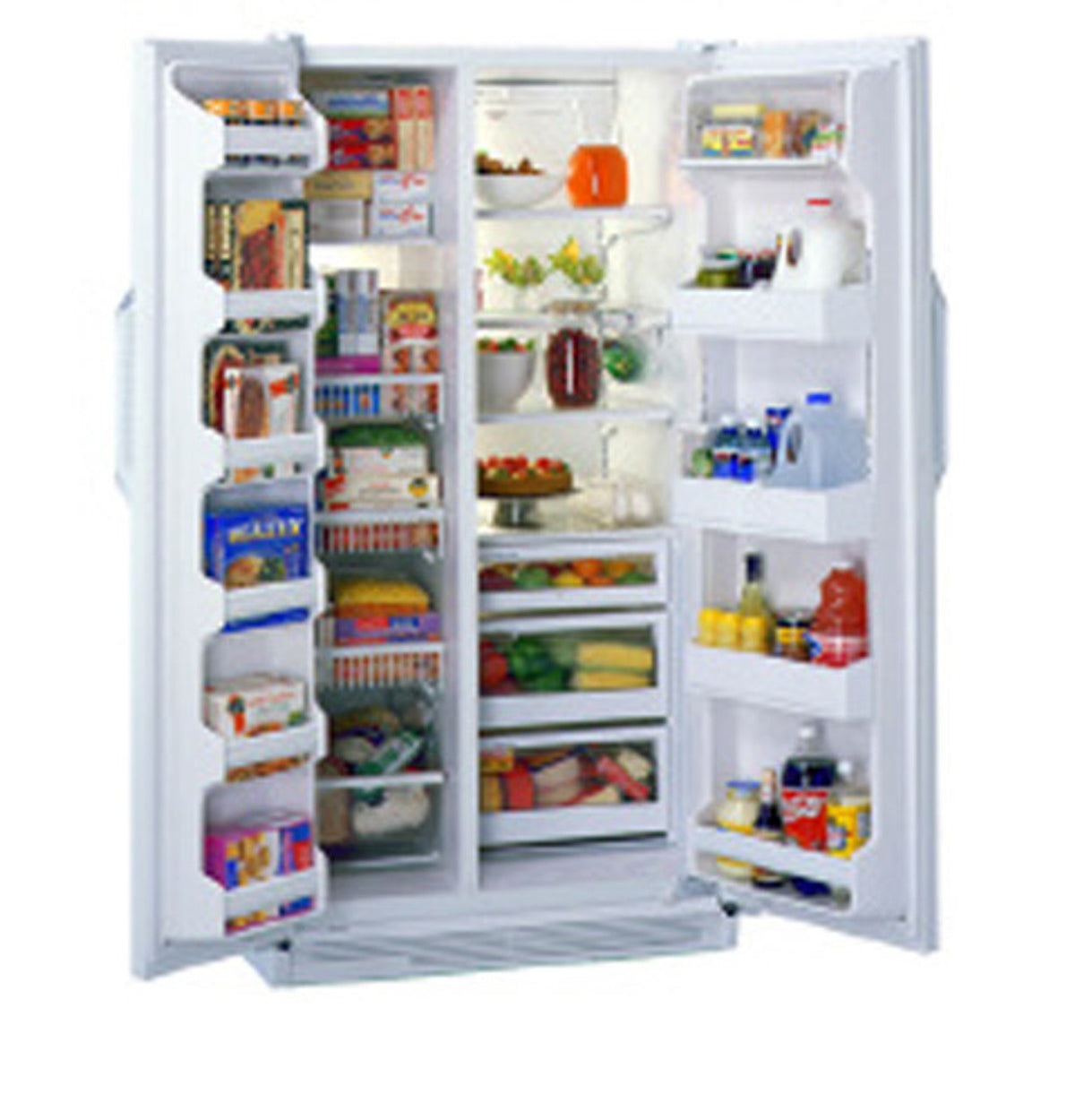 GE Profile™ SidebySide, No Frost, 715 Liters (Freezer 262 Liters), N