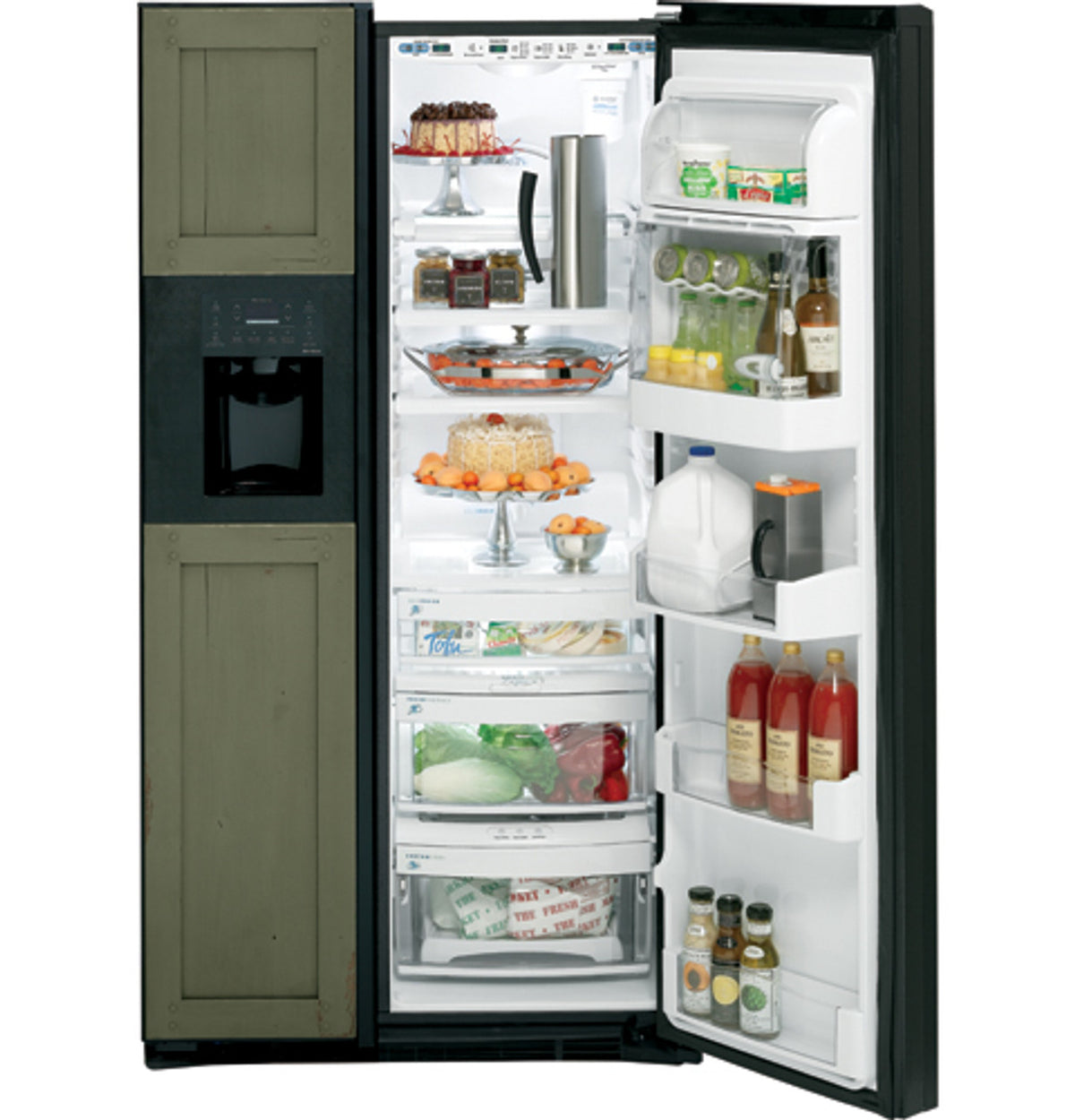 GE Profile CounterDepth ENERGY STAR® 22.6 Cu. Ft. SidebySide Refrig — Abe Krasne Home Furnishings