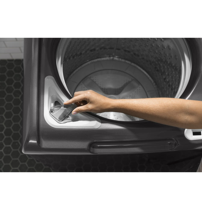 GE® 5.0 cu. ft. Capacity Smart Washer with Stainless Steel Basket