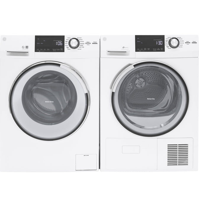 GE® 2.4 DOE cu. ft. Frontload Washer with Steam
