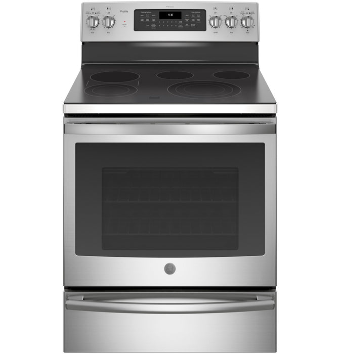 GE Profile™ 30" Smart Free-Standing Electric Convection Range