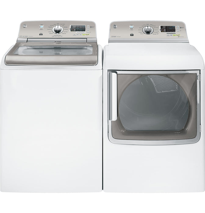 GE® 4.8 DOE cu. ft. stainless steel capacity washer