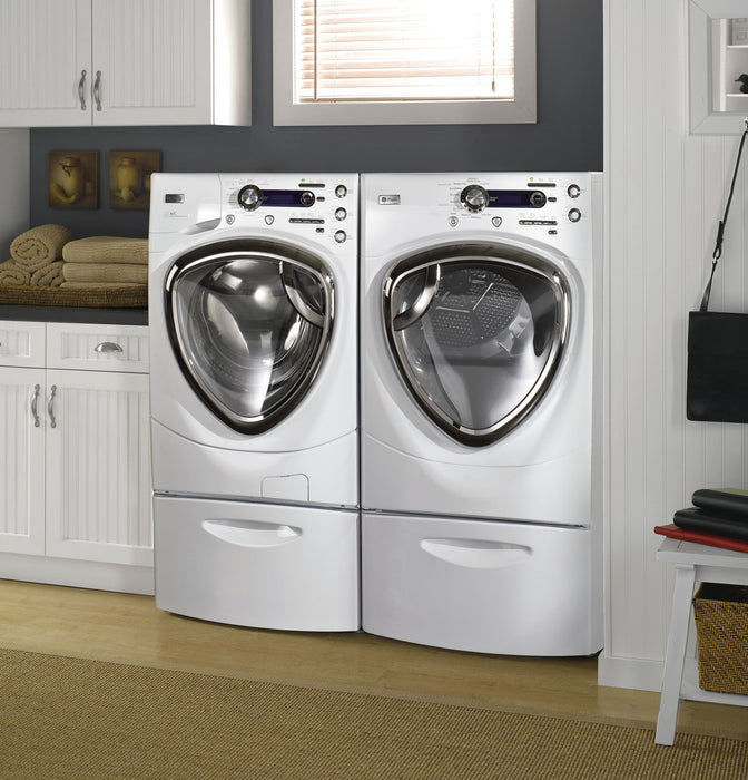 GE Profile™ Series 4.3 DOE cu. ft. stainless steel capacity frontload washer with Steam