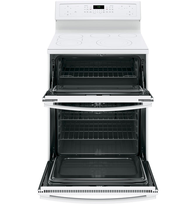 GE Profile™ Series 30" Free-Standing Electric Double Oven Convection Range